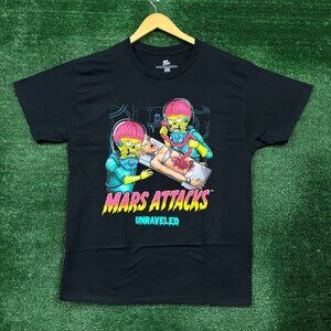 Mars Attacks Unraveled Movie T-Shirt Size Large